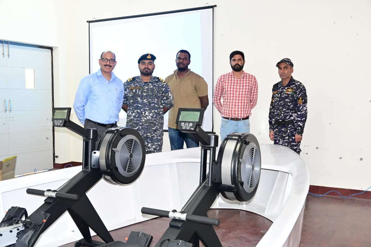 ROWING BOAT SIMULATOR - DPS Bathinda